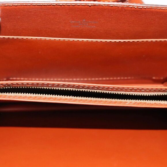 LOUIS VUITTON Epi Capuchin Shoulder Bag Brown M52343 LV Auth BA3920 - Picture 9 of 16